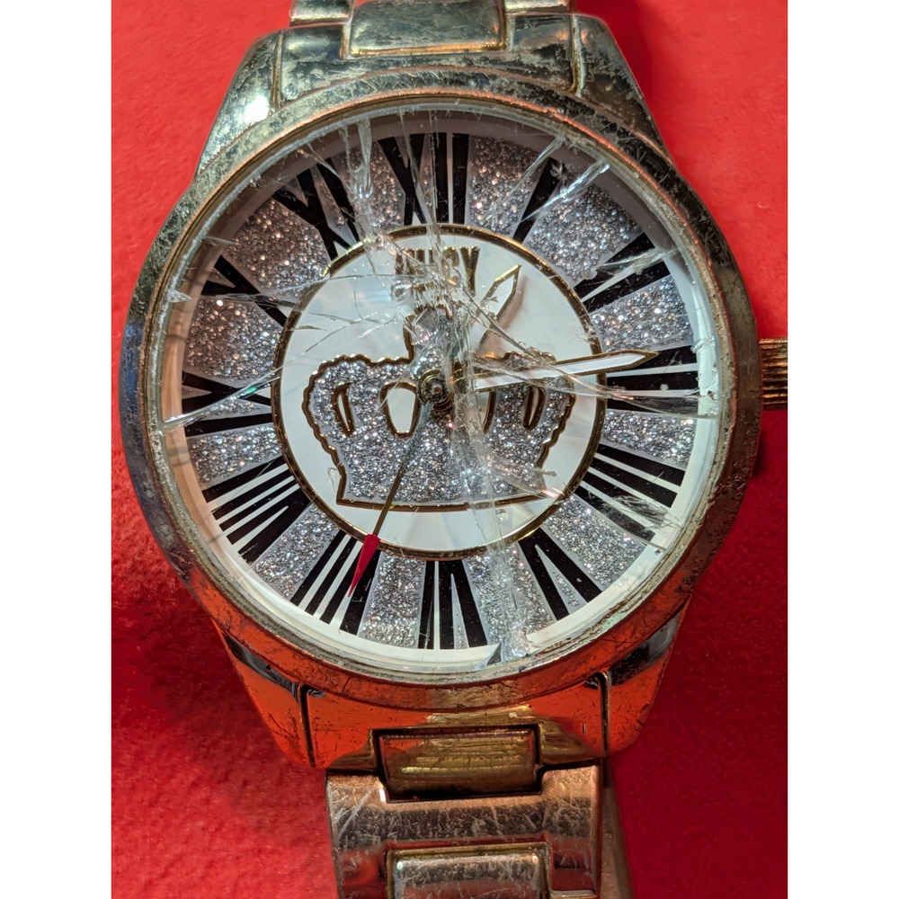 Juicy Couture Broken Watch.. NEW BATTERY IT WORKS